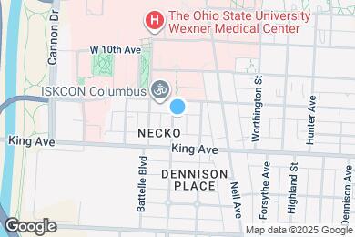 Map image of the property - 1492 Michigan Ave