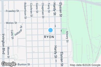 Map image of the property - 1503 Egypt St