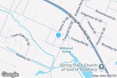 Map image of the property - 2125 Cherry St SE