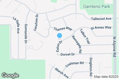 Map image of the property - 4016 Eaton Dr