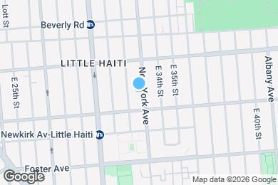 Map image of the property - 1270 New York Ave