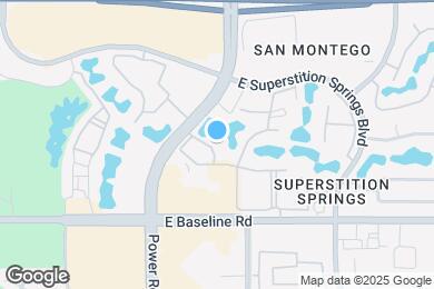 Map image of the property - Lakeview at Superstition Springs