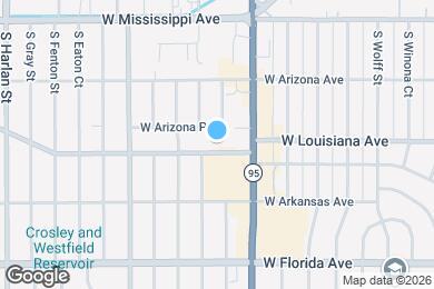 Map image of the property - 5331 W Louisiana Ave