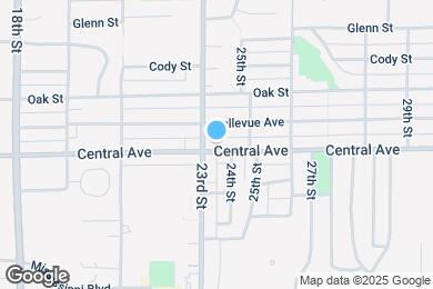 Map image of the property - 2318 Central Ave