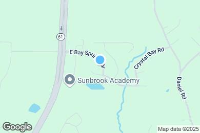 Map image of the property - 1027 E Bay Springs Dr