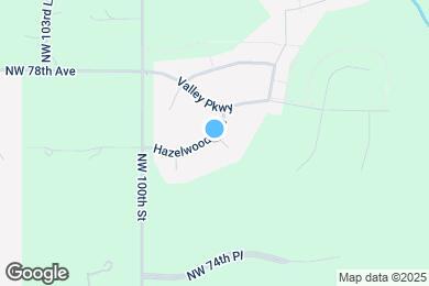 Map image of the property - 9702 Hazelwood Ave