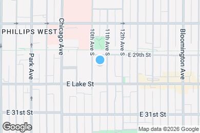Map image of the property - 2929 Chicago Ave
