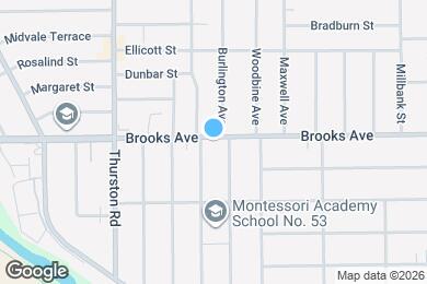 Map image of the property - 435 Brooks Ave