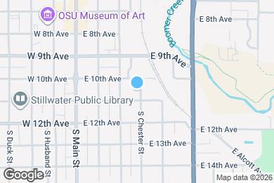 Map image of the property - 1014 S Chester St