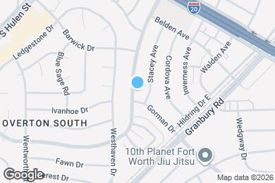 Map image of the property - 5213 South Dr