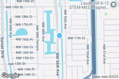 Map image of the property - 1710 NW 56th Ave