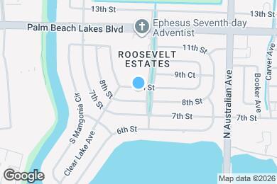 Map image of the property - 1406 9th St