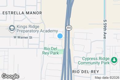 Map image of the property - 3702 S 62nd Ave