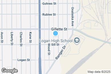 Map image of the property - 1527 Loomis Street