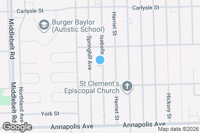 Map image of the property - 4080 Isabelle St