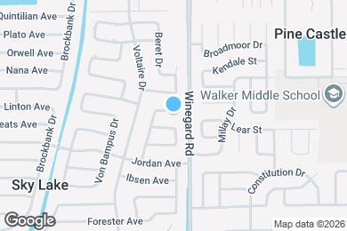 Map image of the property - 710 Marlowe Ave