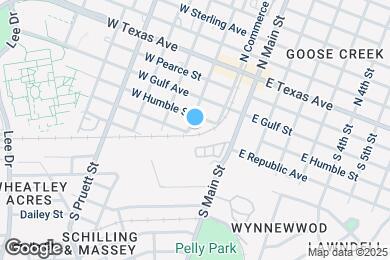 Map image of the property - 320 S Ashbel St