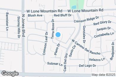 Map image of the property - 4536 Mancilla St