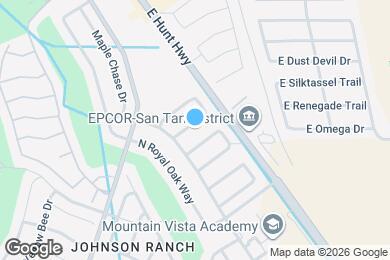 Map image of the property - 619 E Renegade Pl