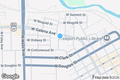 Map image of the property - 435 N Apple Ave