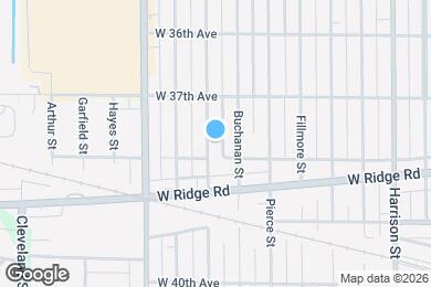 Map image of the property - 3777 Lincoln St