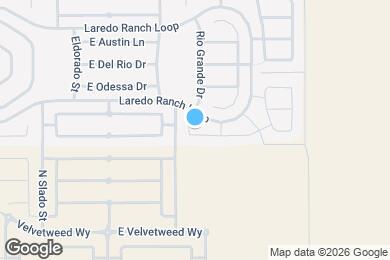 Map image of the property - 4592 E Longhorn St