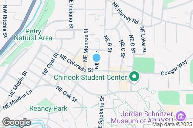 Map image of the property - 825 NE A St