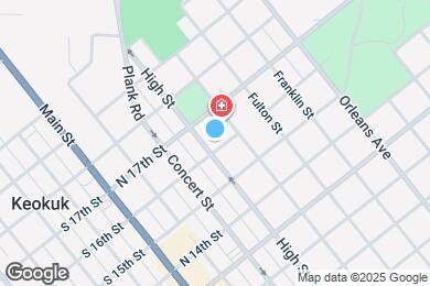 Map image of the property - 308 N 16th St