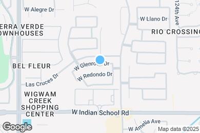 Map image of the property - 12745 W Glenrosa Dr