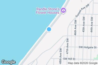 Map image of the property - 1588 Alki Ave SW