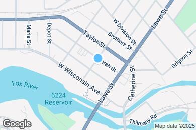 Map image of the property - 312 Desnoyer St