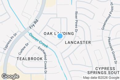 Map image of the property - 7423 Oakwood Canyon Dr