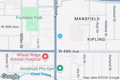 Map image of the property - Stack at Wheat Ridge