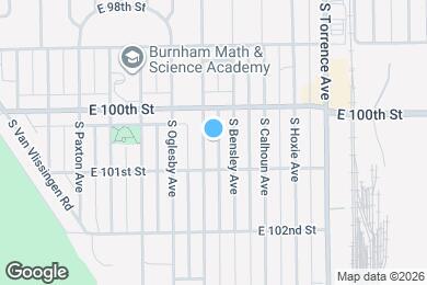 Map image of the property - 10035 S Yates Blvd