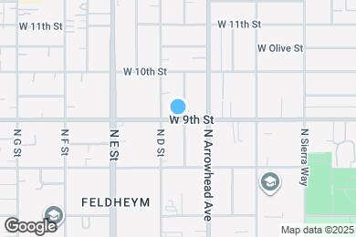 Map image of the property - 372 W 9th St