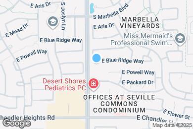 Map image of the property - 3233 E Blue Ridge Way