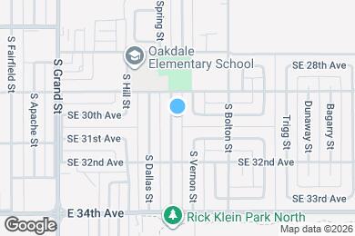 Map image of the property - 2911 S Spring St