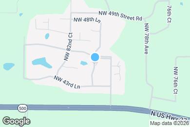 Map image of the property - 4525 NW 80th Ter