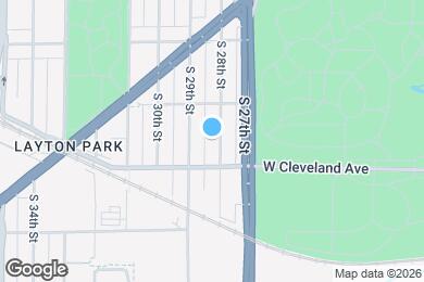Map image of the property - 2647 S 28th St