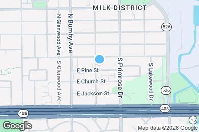 Map image of the property - 2605 E Pine St