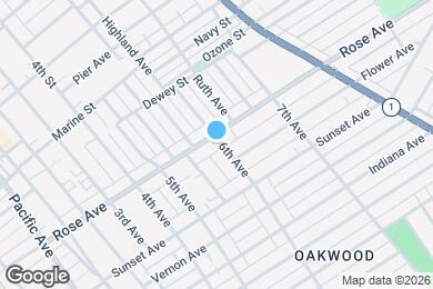 Map image of the property - 303 6th Ave