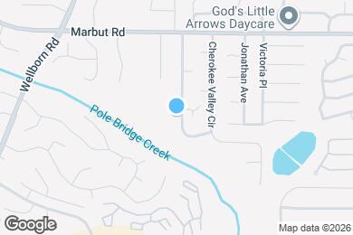 Map image of the property - 2211 Cherokee Valley Cir