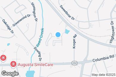 Map image of the property - Reed Creek Apartments
