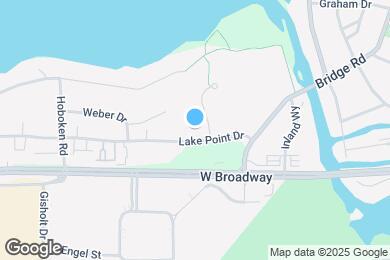 Map image of the property - Monona Shores Apartments