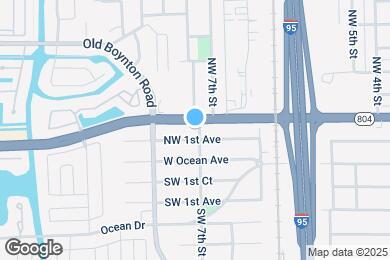 Map image of the property - 700 Boynton Beach Blvd