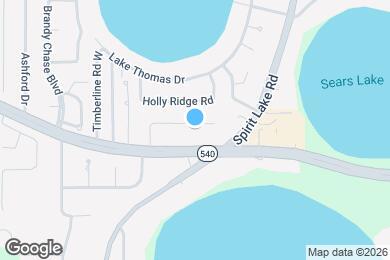 Map image of the property - 3076 St Paul Dr