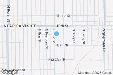 Map image of the property - 931 Lasalle St