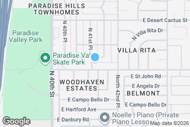 Map image of the property - 17811 N 41st Pl