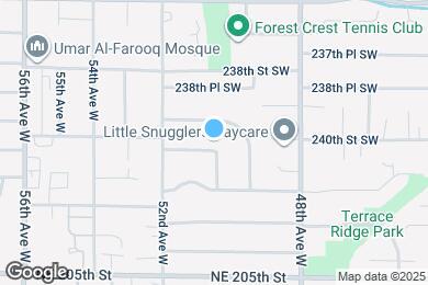 Map image of the property - 5003 240th Pl SW