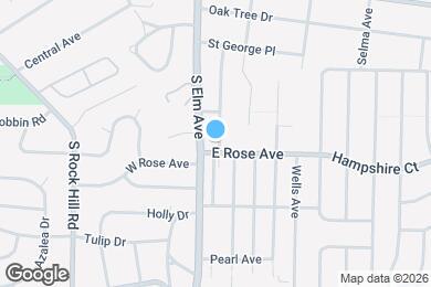 Map image of the property - 1231 Elm Dr